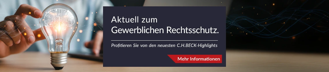 Banner C.H.BECK Gewerblicher Rechtsschutz