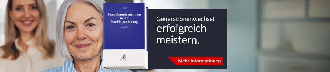 Banner Viskorf Familienunternehmen in der Nachfolgeplanung