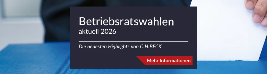Banner Literatur Betriebsverfassung bei C.H.BECK