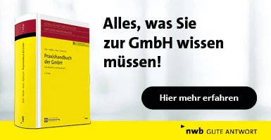 Banner nwb Praxishandbuch der GmbH