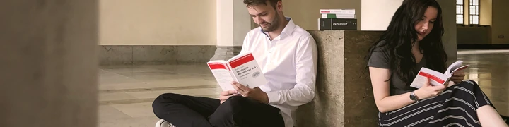 Studenten in der Uni