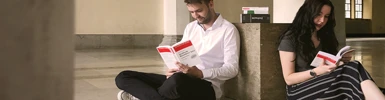 Studenten in der Uni