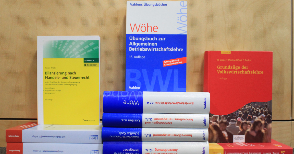Top 10 Bücher im BWL Studium