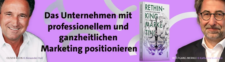 Banner Klein Merkle RETHINKING MARKETING