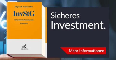 Banner Bujotzek Steinmüller Investmentsteuergesetz