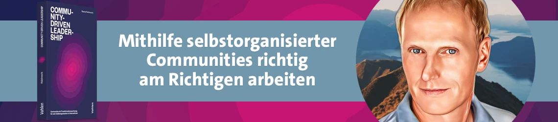 Banner Vahlen Holzknecht Community-driven Leadership