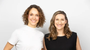 Janina Schönitz (li) + Stefanie Junghans (re)