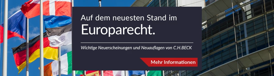 Banner Literatur Europarecht C.H.BECK