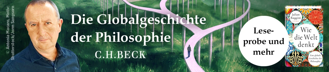 Banner Baggini Wie die Welt denkt