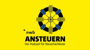 Logo nwb ANSTEUERN Der Podcast für Steuerfachleute