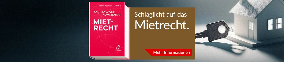 Banner Börstinghaus Schlagwortkommentar Mietrecht