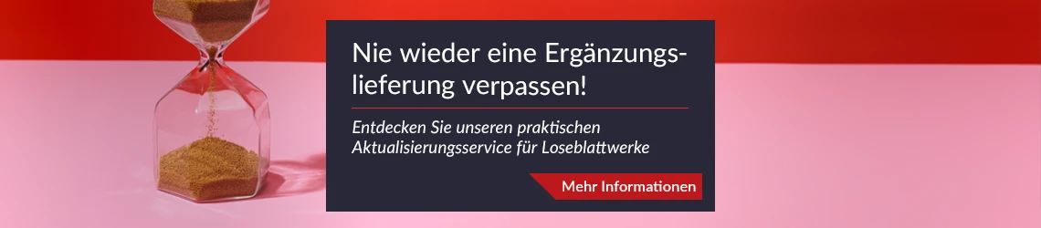 Banner Aktualisierungsservice: Keine Ergänzungslieferung mehr verpassen!