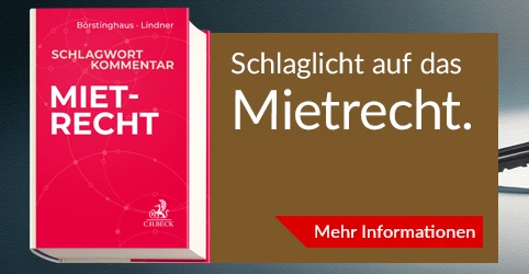 Banner Börstinghaus Schlagwortkommentar Mietrecht