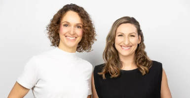 Janina Schönitz (li) + Stefanie Junghans (re)