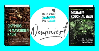 Banner Nominierungen Deutscher Sachbuchpreis