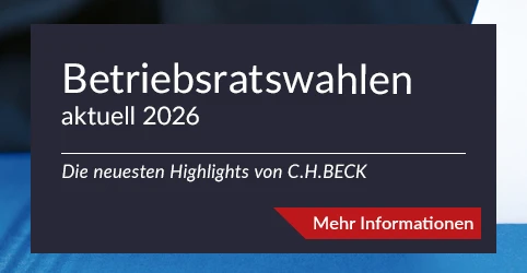 Banner Literatur Betriebsverfassung bei C.H.BECK