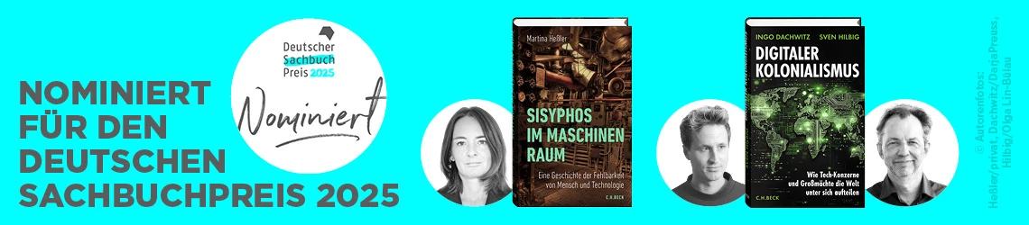 Banner Nominierungen Deutscher Sachbuchpreis