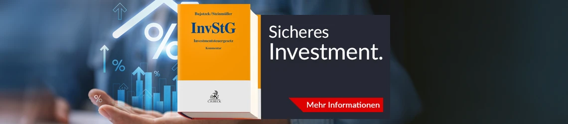 Banner Bujotzek Steinmüller Investmentsteuergesetz