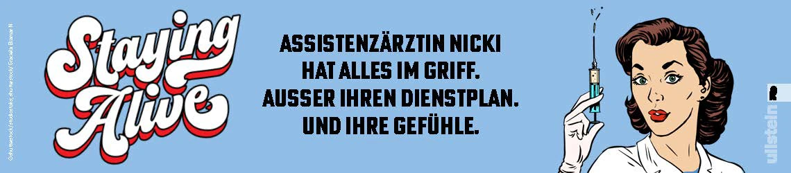 Banner Neuerscheinung Staying Alive