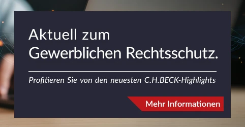 Banner C.H.BECK Gewerblicher Rechtsschutz