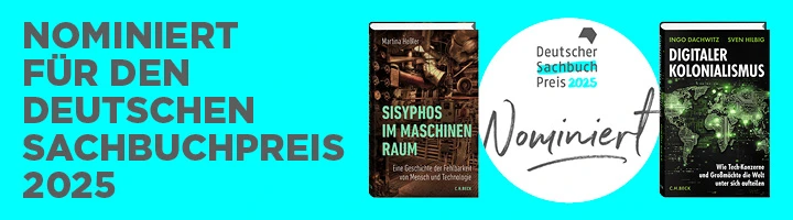 Banner Nominierungen Deutscher Sachbuchpreis