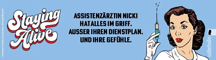 Banner Neuerscheinung Staying Alive